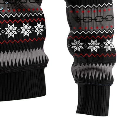 Ugly Cotton Sweater JulesRoche All-Over Print Holiday Style Julesroches