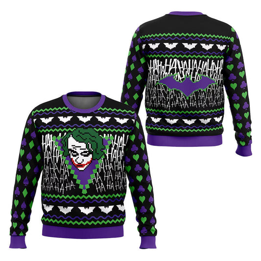 Ugly Sweater JulesRoche All-Over Graphic Holiday Knit Julesroches