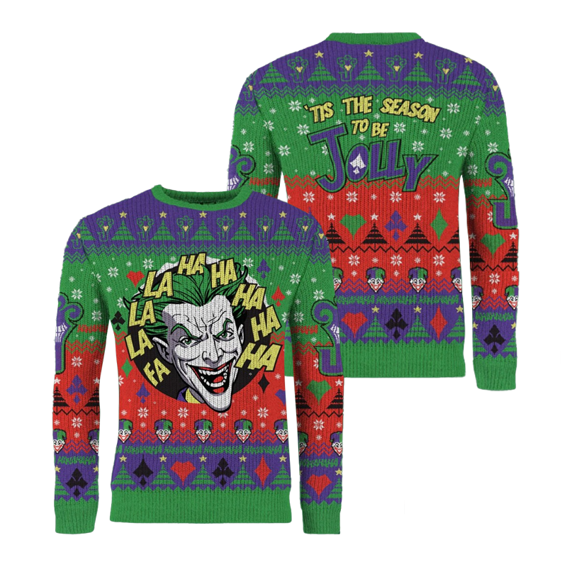 Ugly Sweater JulesRoche All-Over Graphic Holiday Pullover Julesroches