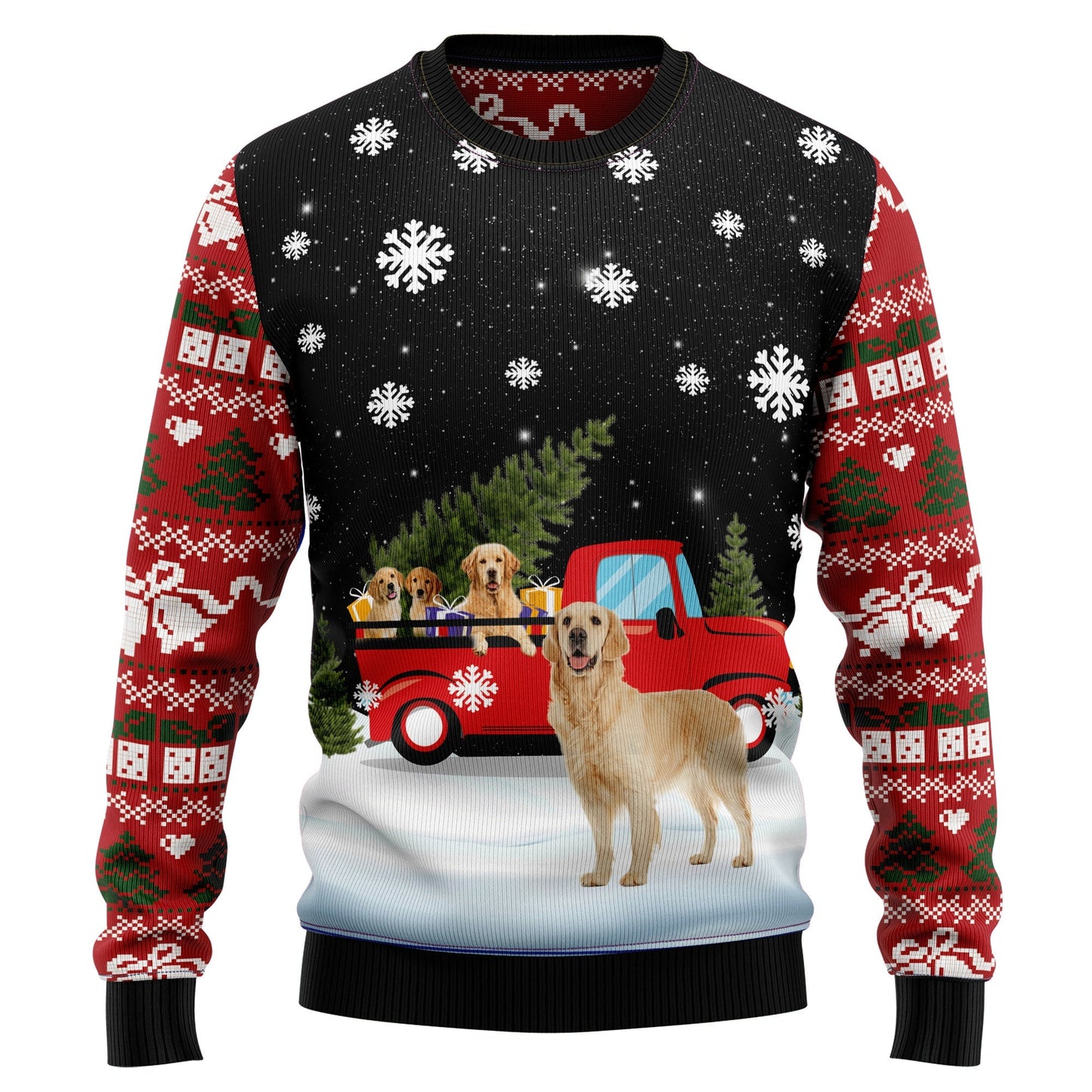 Ugly Sweater JulesRoche All-Over-Print Christmas Apparel Julesroches