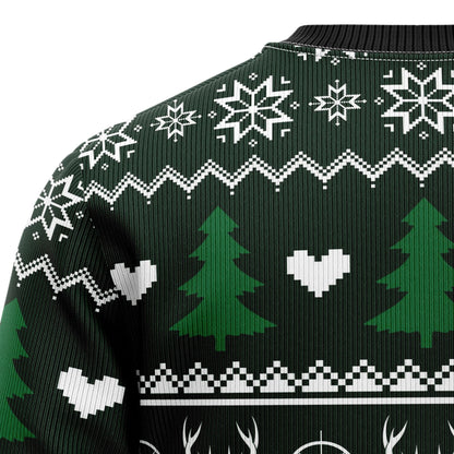 Ugly Sweater JulesRoche All-Over Print Christmas Pullover Julesroches