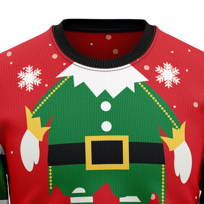 Ugly Sweater JulesRoche All-Over-Print Christmas Sweater Julesroches