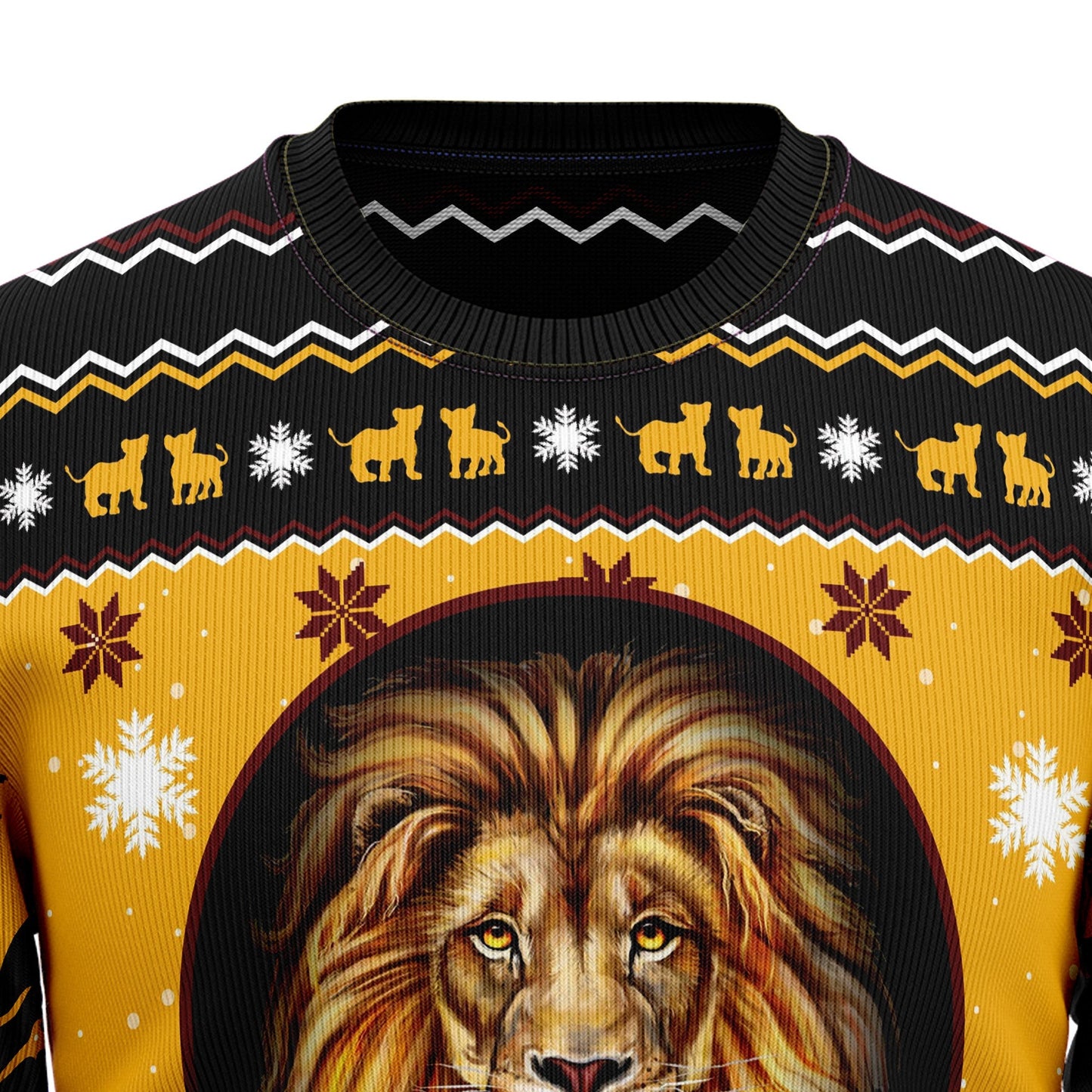 Ugly Sweater JulesRoche All-Over-Print Classic Winter Pullover Julesroches