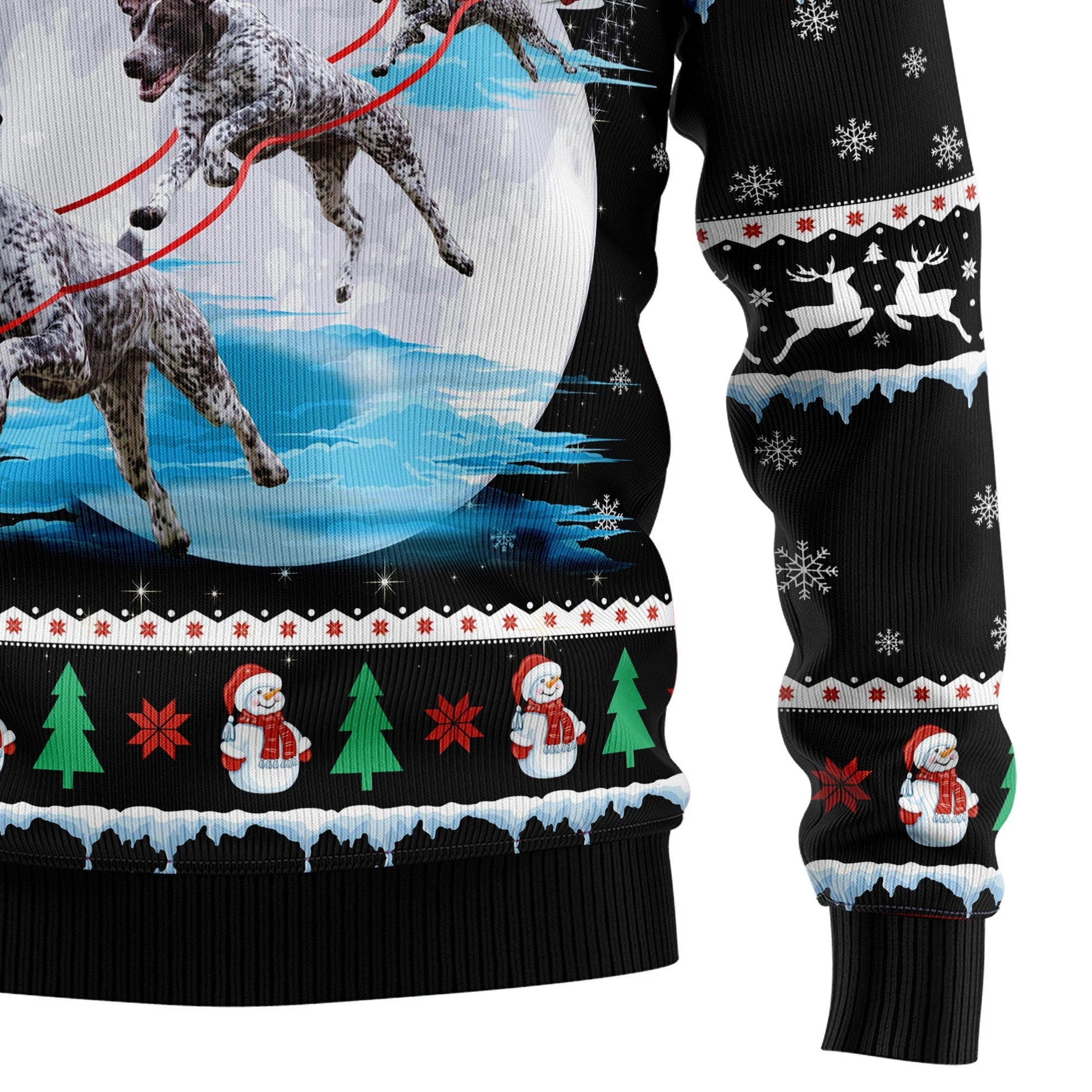 Ugly Sweater JulesRoche All-Over Print Classic Winter Wear Julesroches