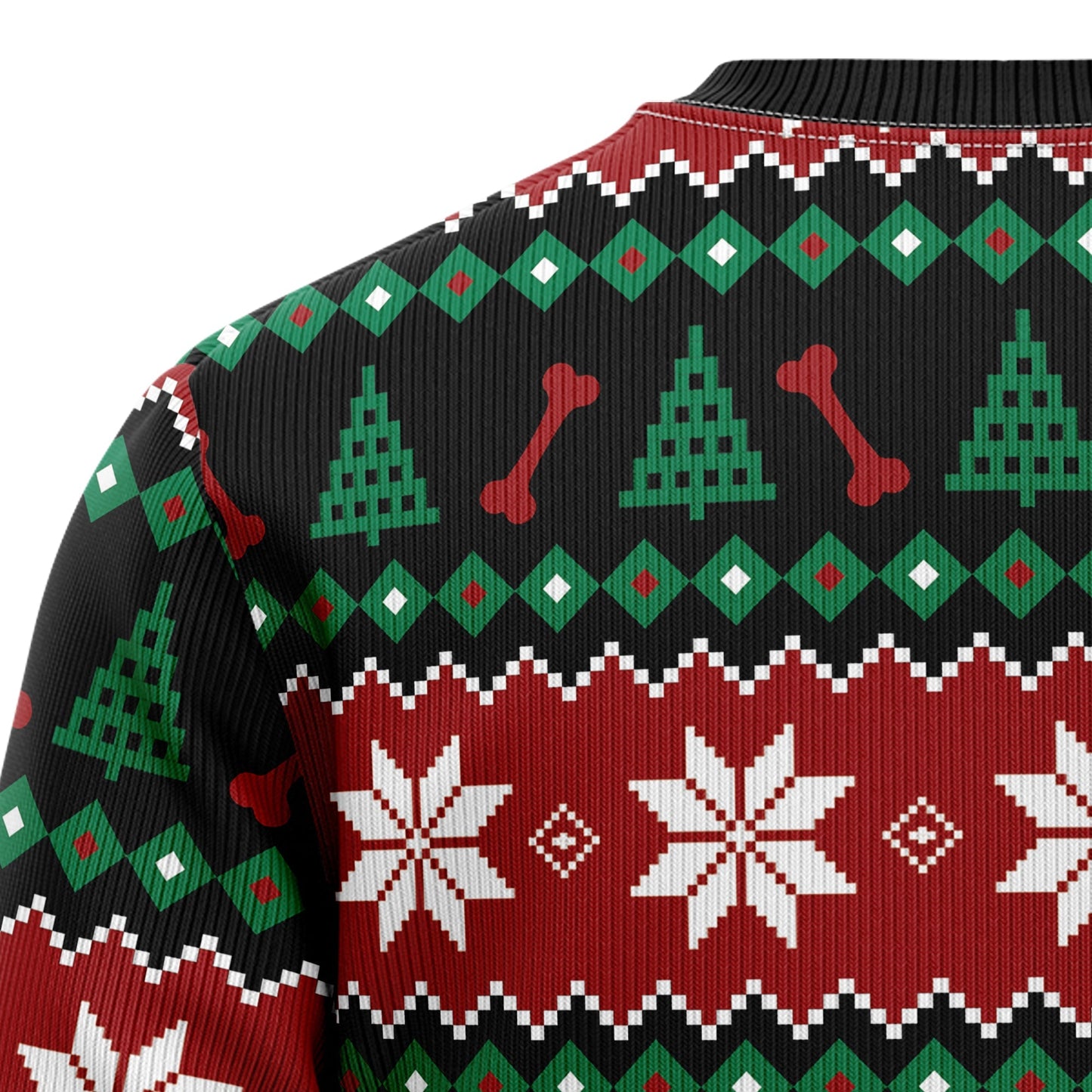 Ugly Sweater JulesRoche All-Over-Print Cotton Acrylic Blend Julesroches