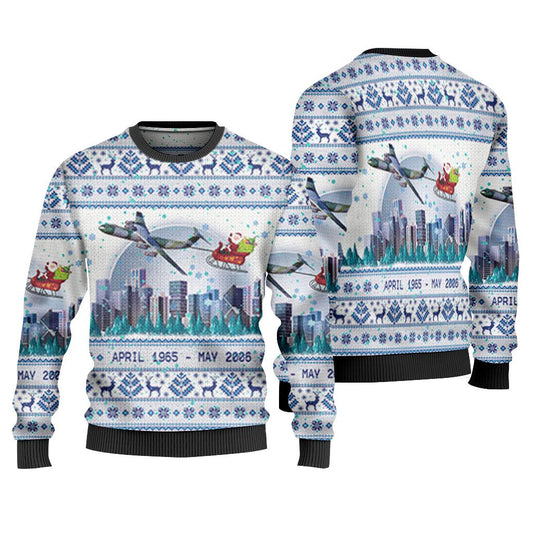 Ugly Sweater JulesRoche All-Over-Print Cotton Acrylic Mix Julesroches