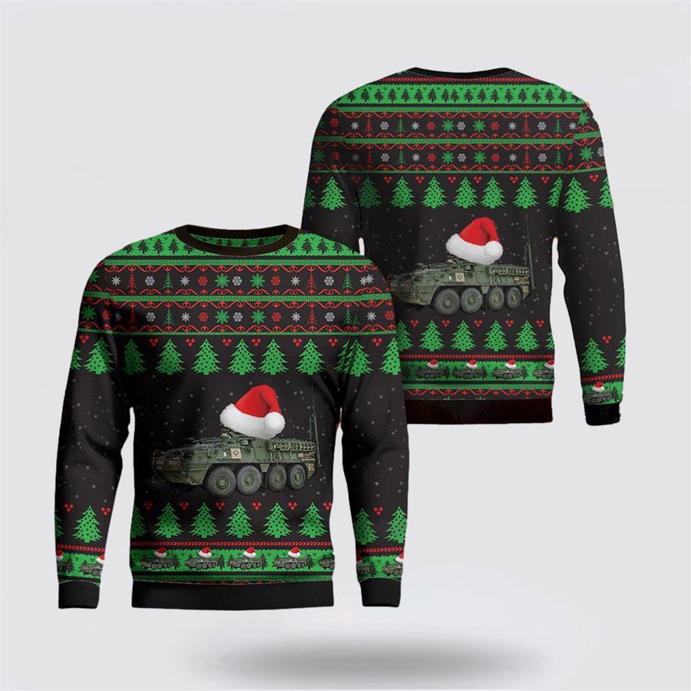 Ugly Sweater JulesRoche All-Over-Print Cotton Blend Julesroches