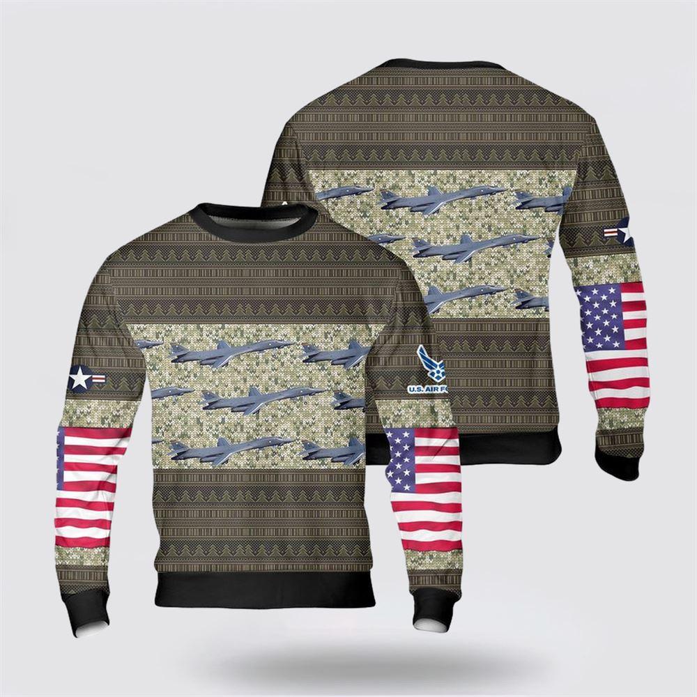 Ugly Sweater JulesRoche All-Over-Print Cotton-Blend Winter Fashion Julesroches