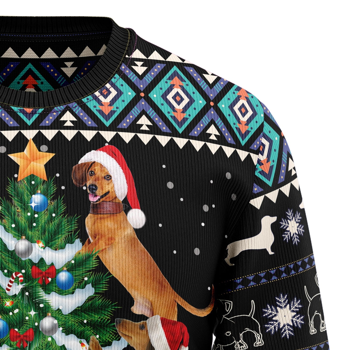 Ugly Sweater JulesRoche All-Over-Print Festive Design Julesroches