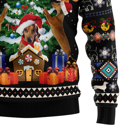 Ugly Sweater JulesRoche All-Over-Print Festive Design Julesroches