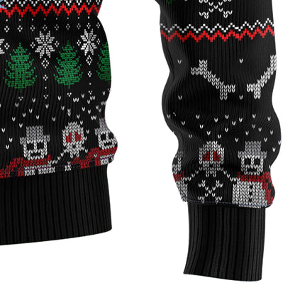 Ugly Sweater JulesRoche All-Over-Print Funny Christmas Pullover Julesroches