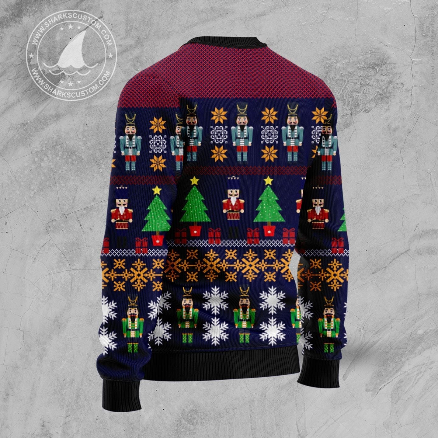 Ugly Sweater JulesRoche All-Over-Print Funny Holiday Wear Julesroches