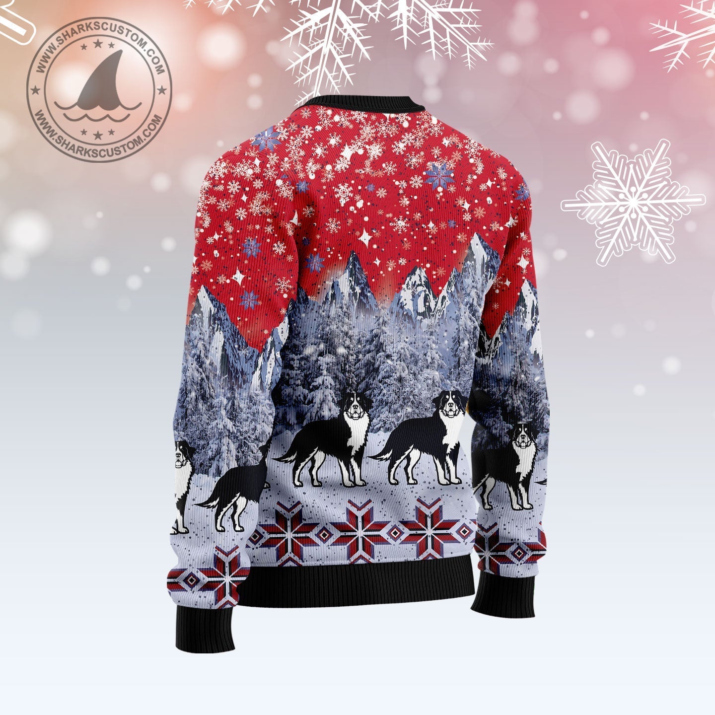 Ugly Sweater JulesRoche All-Over Print Graphic Winter Wear Julesroches