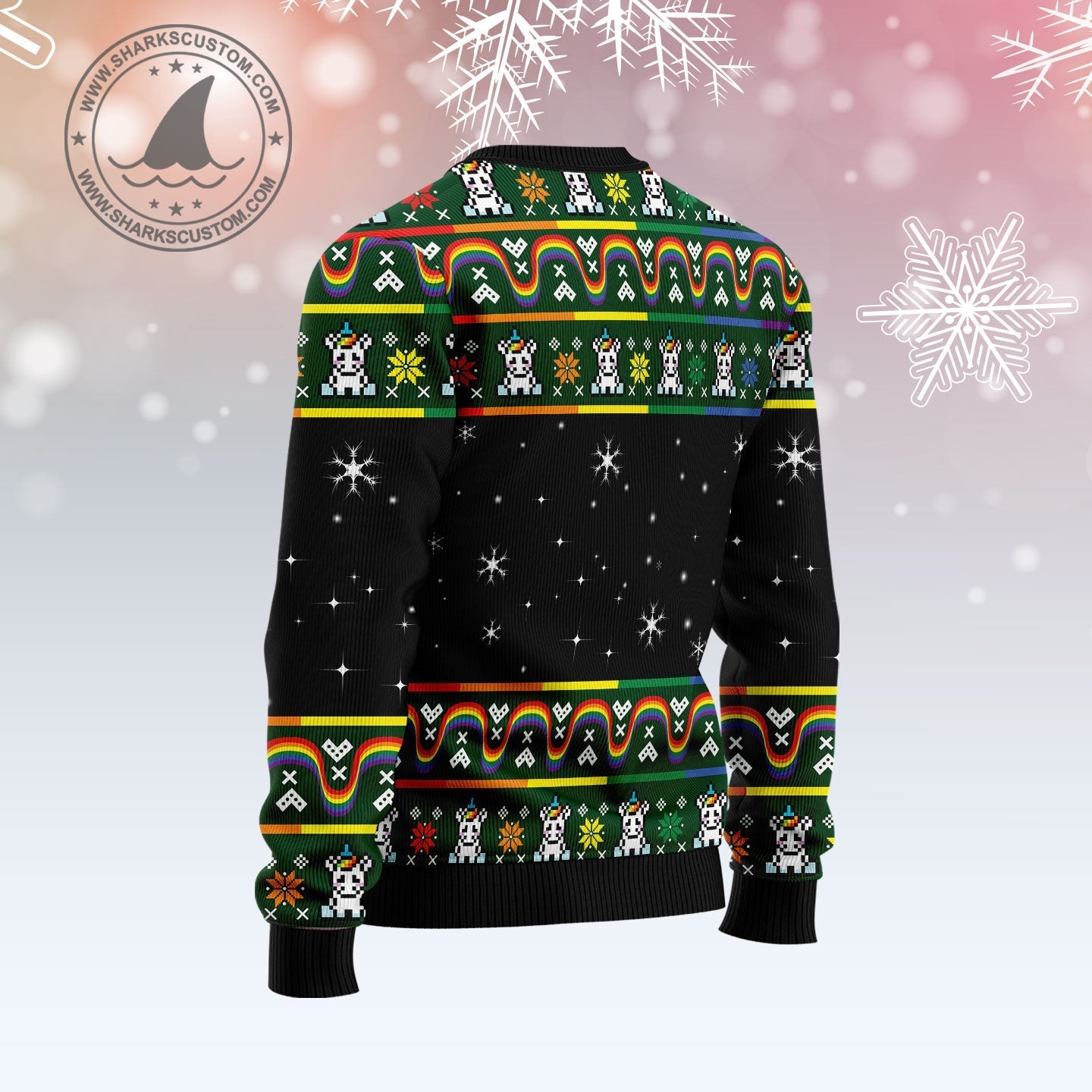 Ugly Sweater JulesRoche All-Over-Print Holiday Classic Julesroches