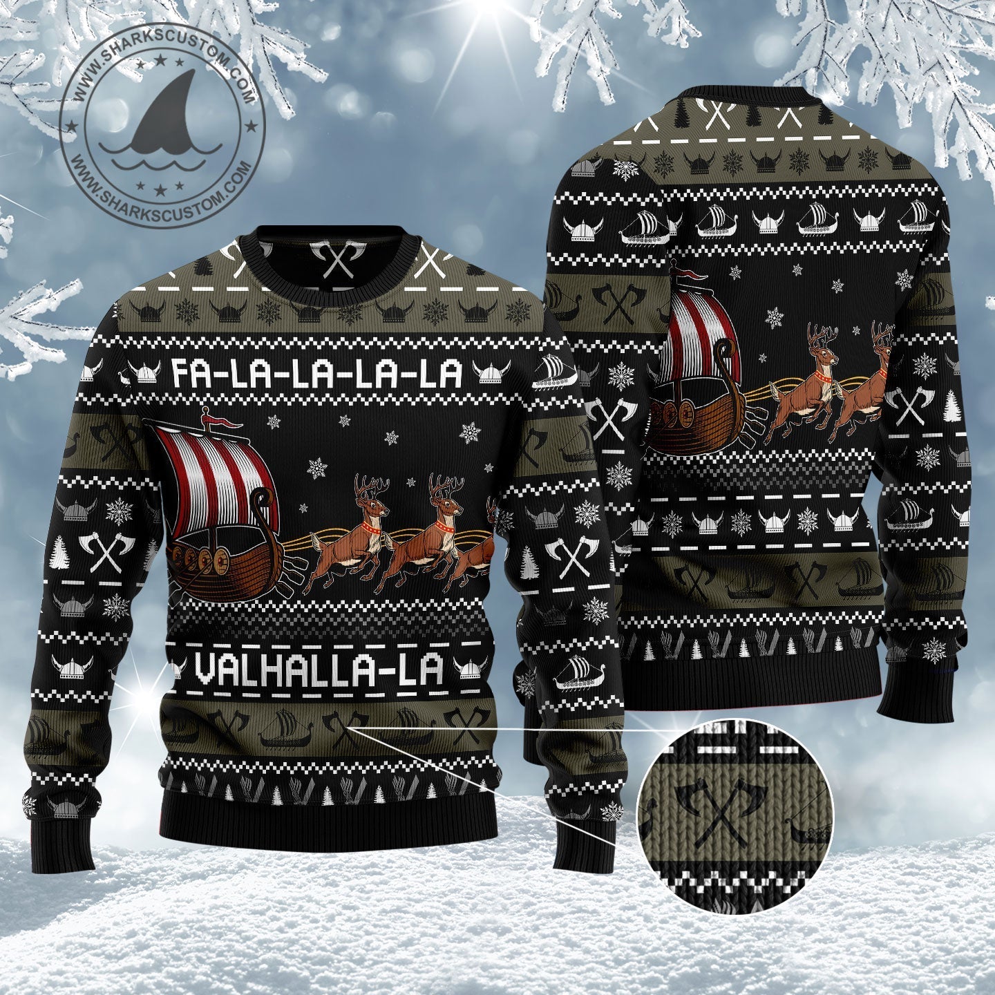 Ugly Sweater JulesRoche All-Over Print Holiday Collection Julesroches