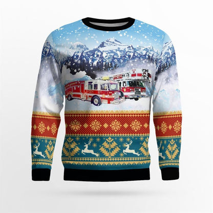 Ugly Sweater JulesRoche All-Over Print Holiday Comfort Julesroches