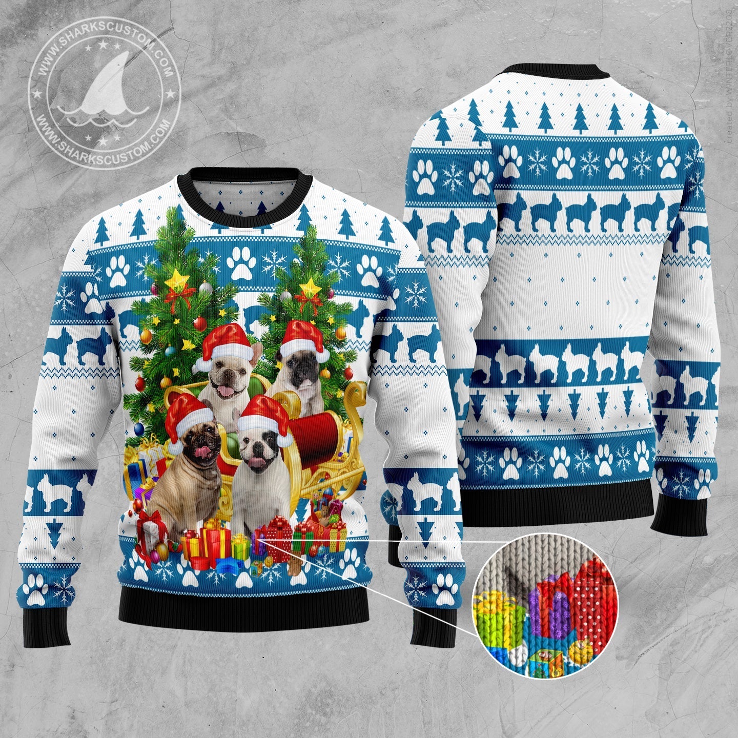 Ugly Sweater JulesRoche All-Over-Print Holiday Comfort Julesroches