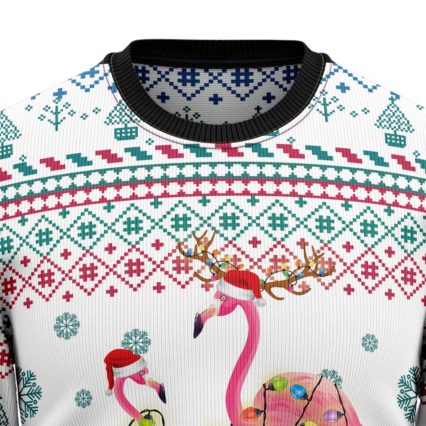 Ugly Sweater JulesRoche All-Over Print Holiday Warm Top Julesroches