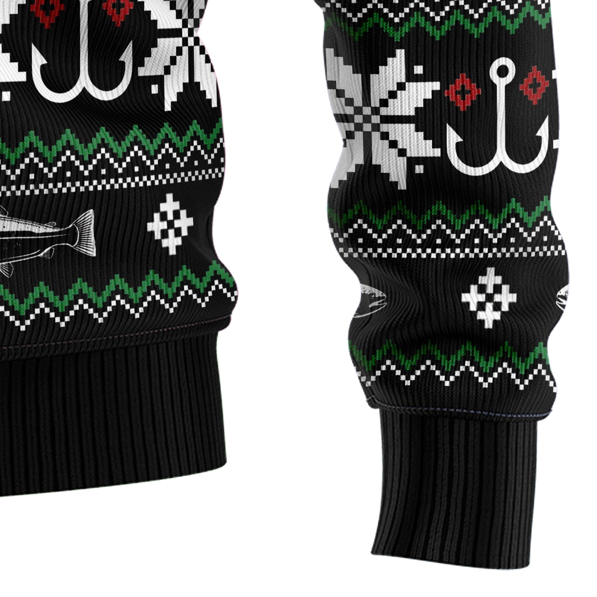 Ugly Sweater JulesRoche All-Over Print Thermal Holiday Wear Julesroches