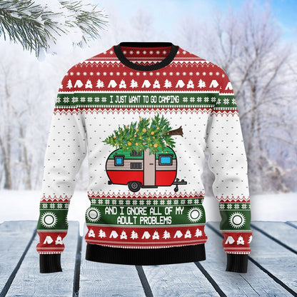 Ugly Sweater JulesRoche All-Over Print Trendy Holiday Julesroches