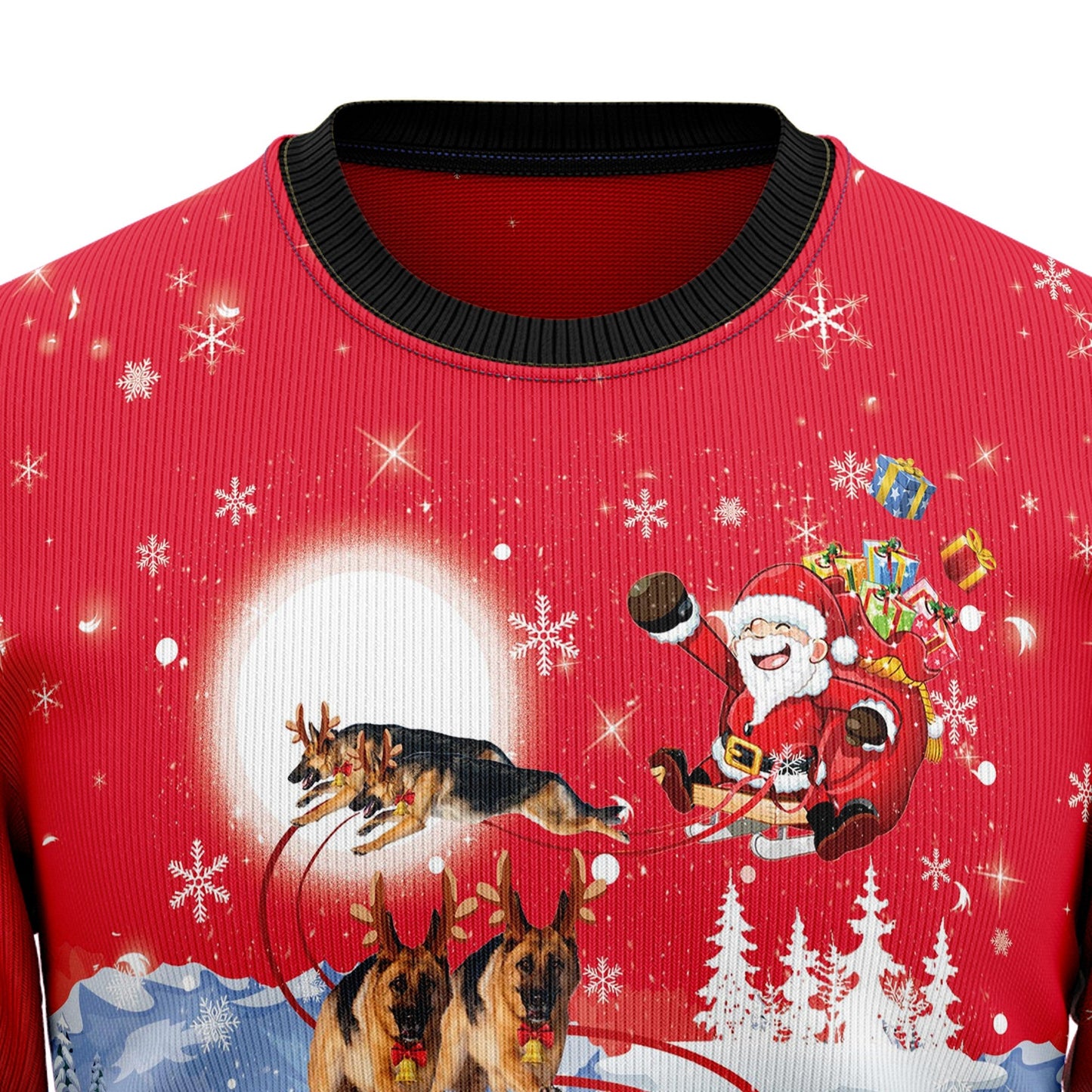 Ugly Sweater JulesRoche All-Over-Print Trendy Winter Wear Julesroches