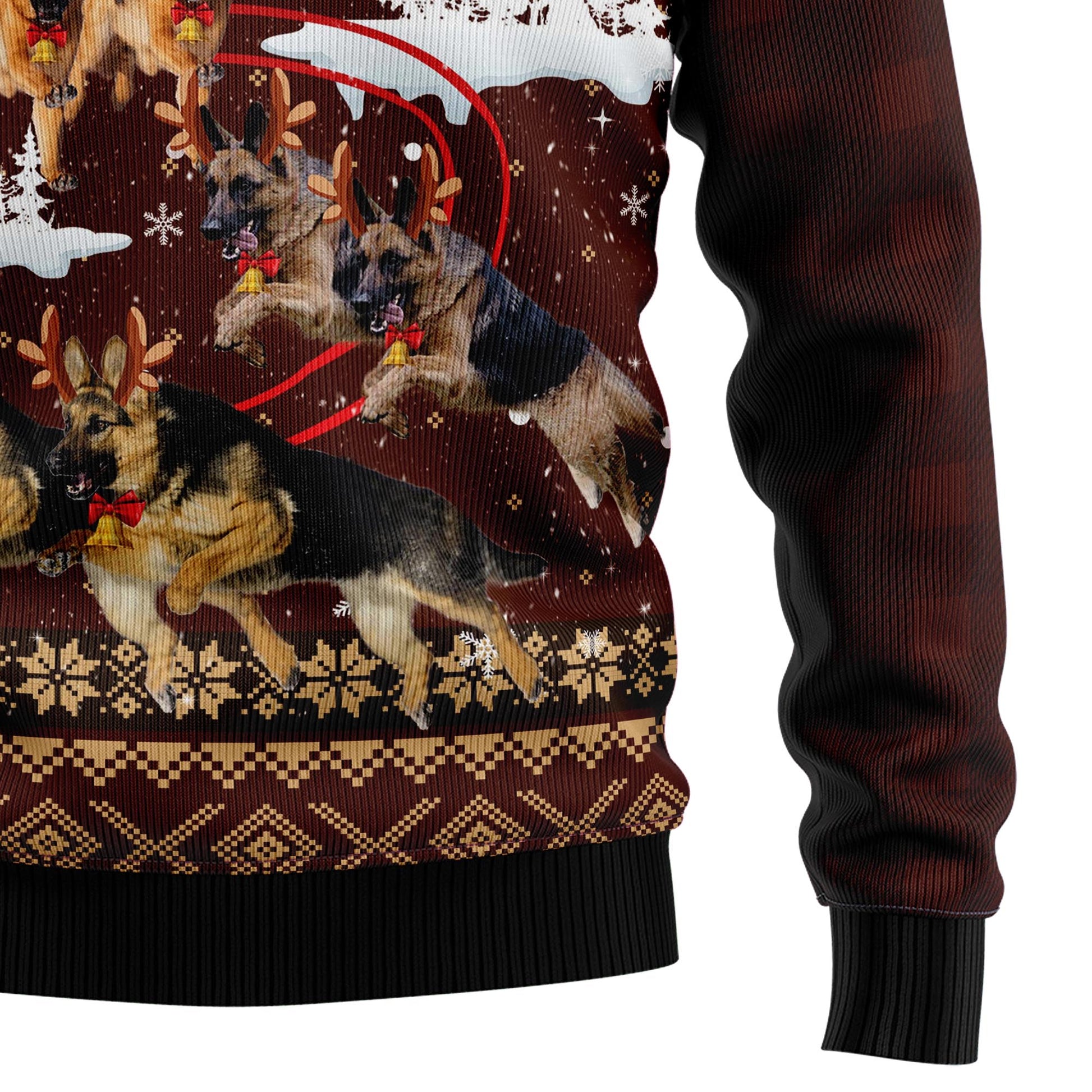 Ugly Sweater JulesRoche All-Over Print Warm Pullover Julesroches