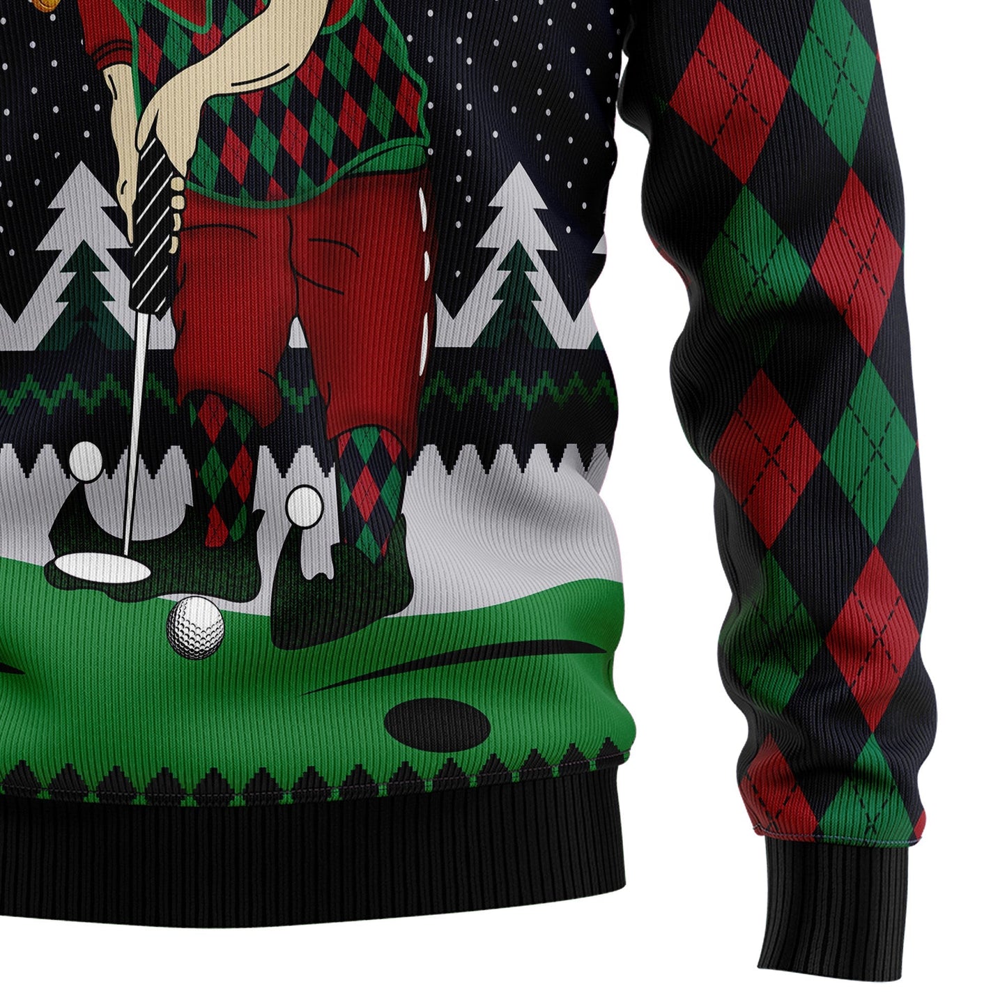 Ugly Sweater JulesRoche All-Over Print Wool Blend Julesroches