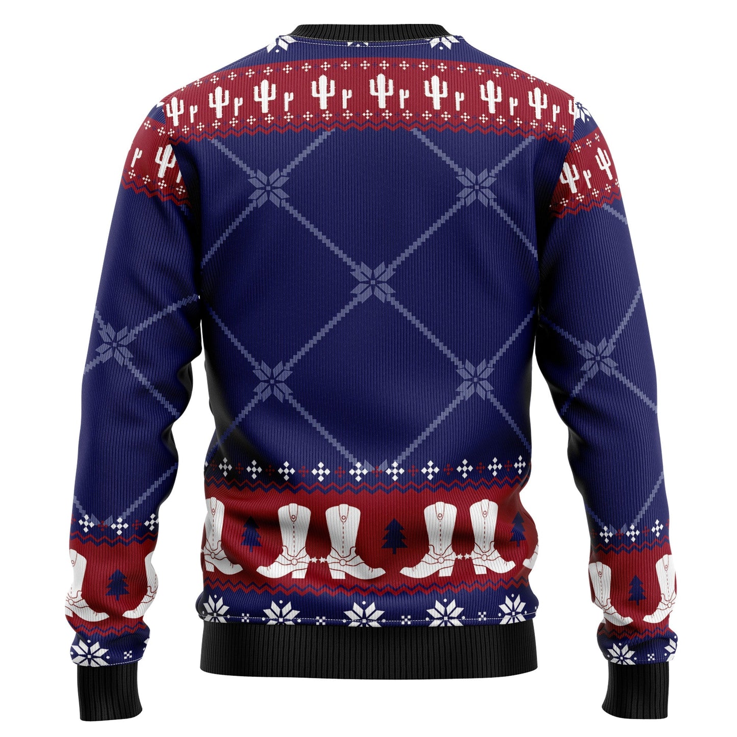 Ugly Sweater JulesRoche All-Over-Print Wool Blend Pullover Julesroches