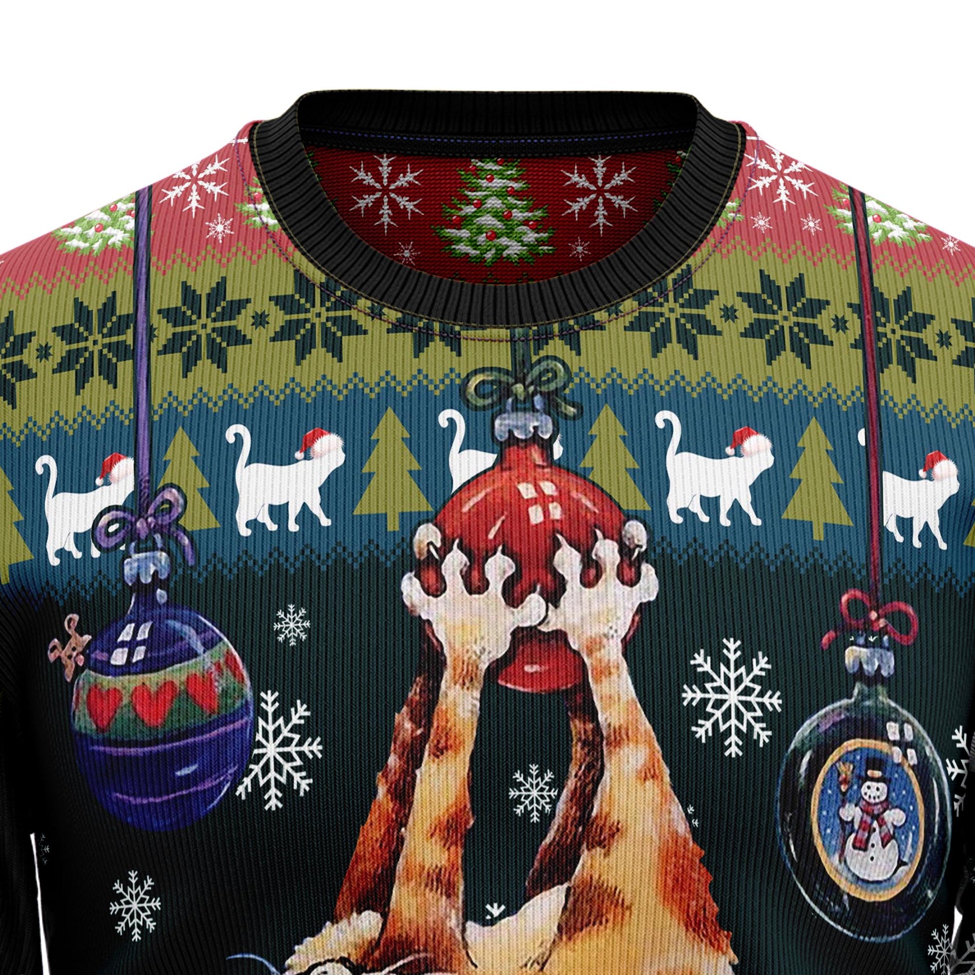 Ugly Sweater JulesRoche Cotton Wool Blend Holiday Julesroches