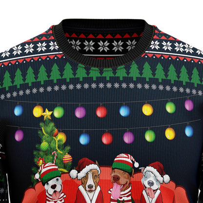 Ugly Sweater JulesRoche Festive Funny All-Over-Print Pullover Julesroches