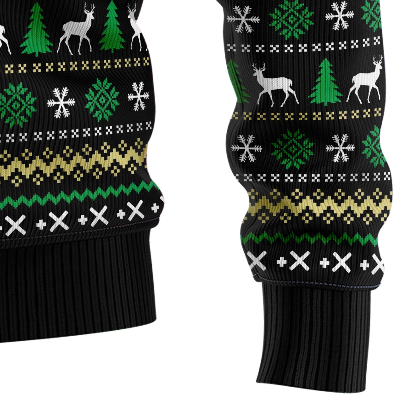 Ugly Sweater JulesRoche Graphic All-Over Print Winter Warm Julesroches