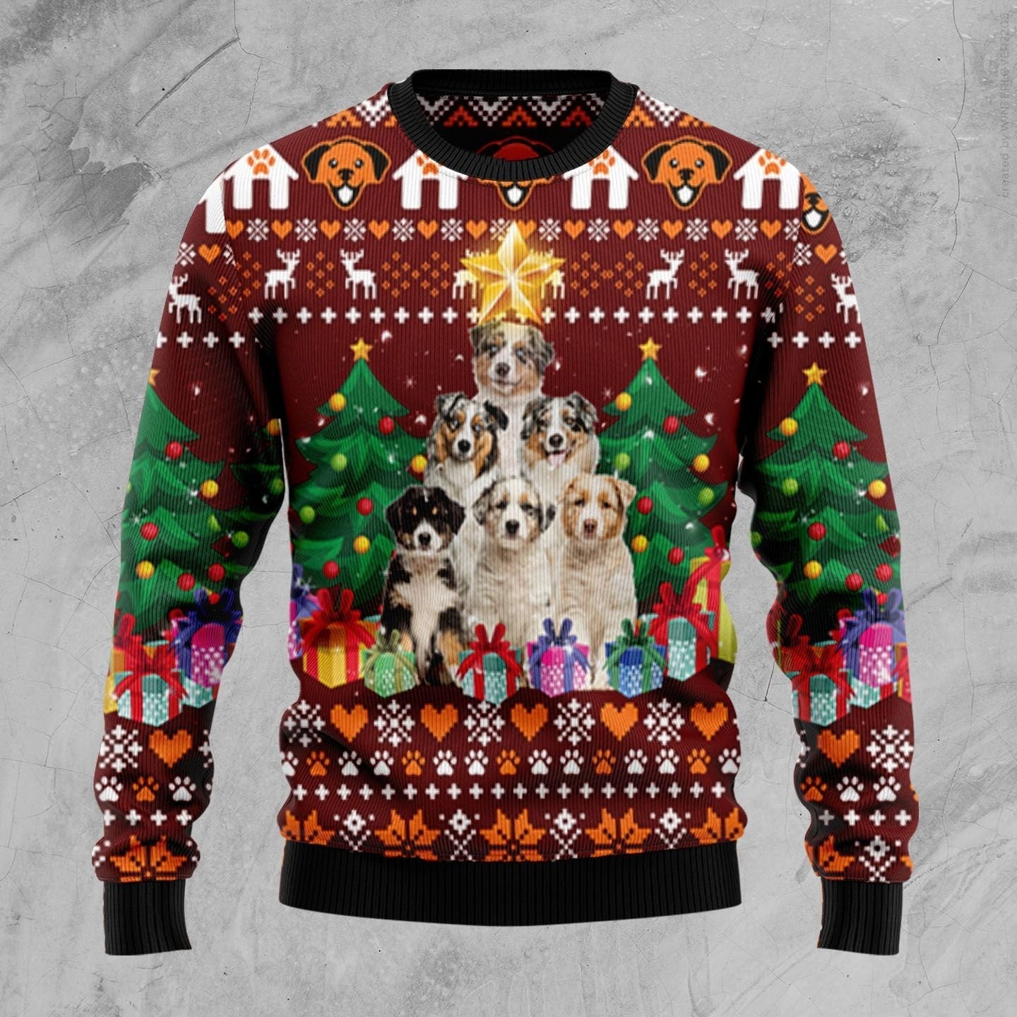 Ugly Sweater JulesRoche Holiday All-over-Print Julesroches