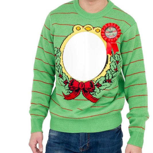 Unisex Christmas Sweater JulesRoche with Mirror Strap Julesroches