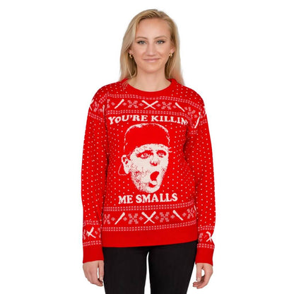 Unisex Ugly Christmas Sweater JulesRoche Sandlot Knit Julesroches