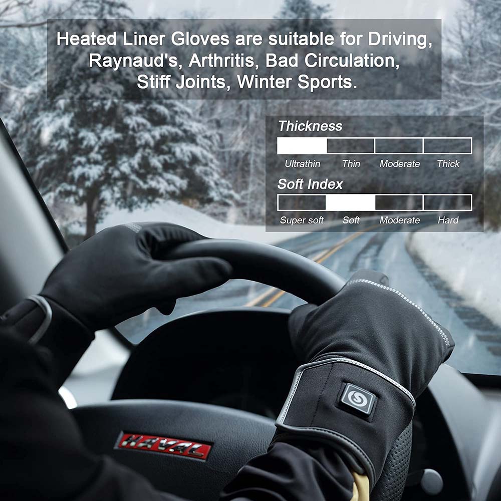 Warming Gloves - Battery Heated for Outdoor Use Julesroches