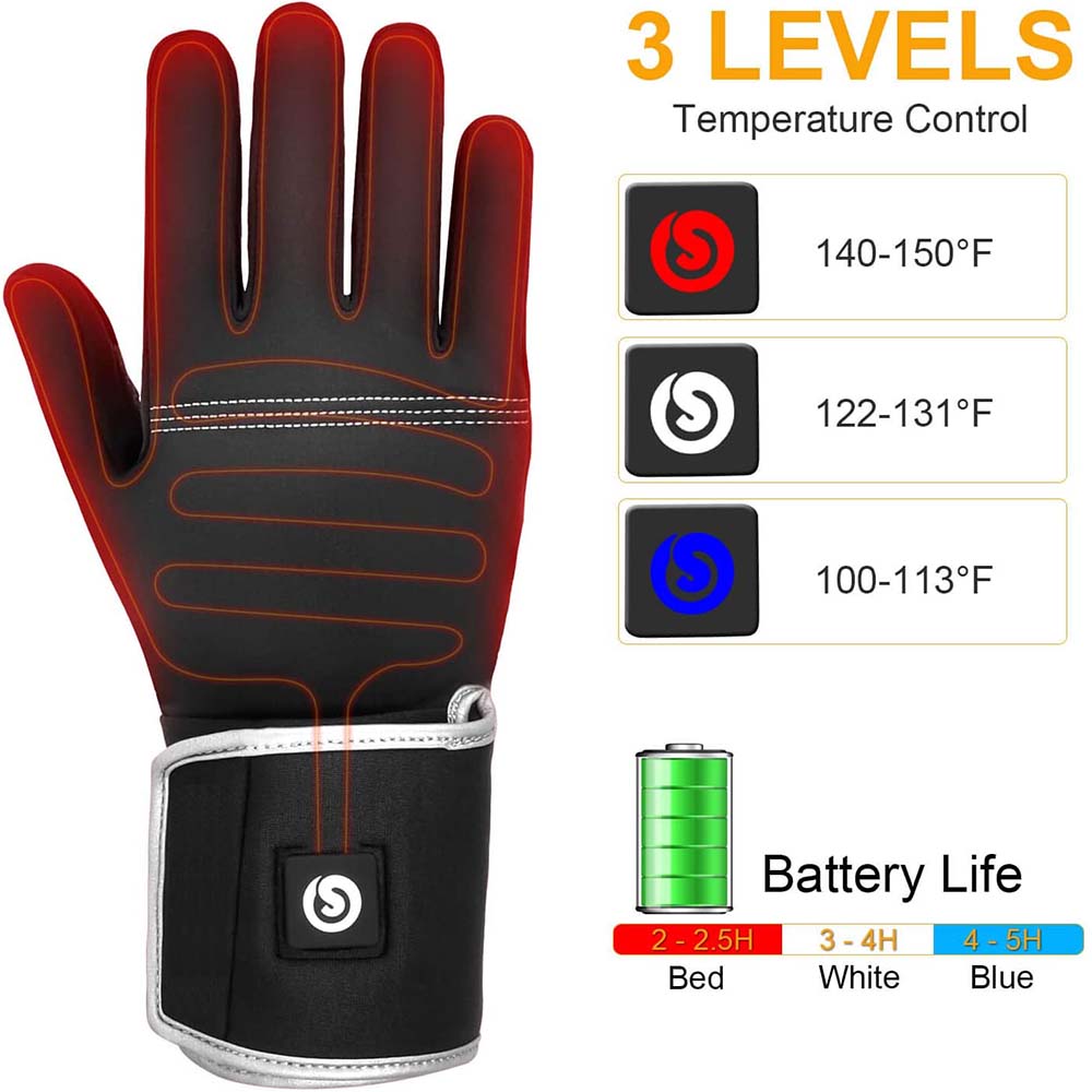 Warming Gloves - Battery Heated for Outdoor Use Julesroches