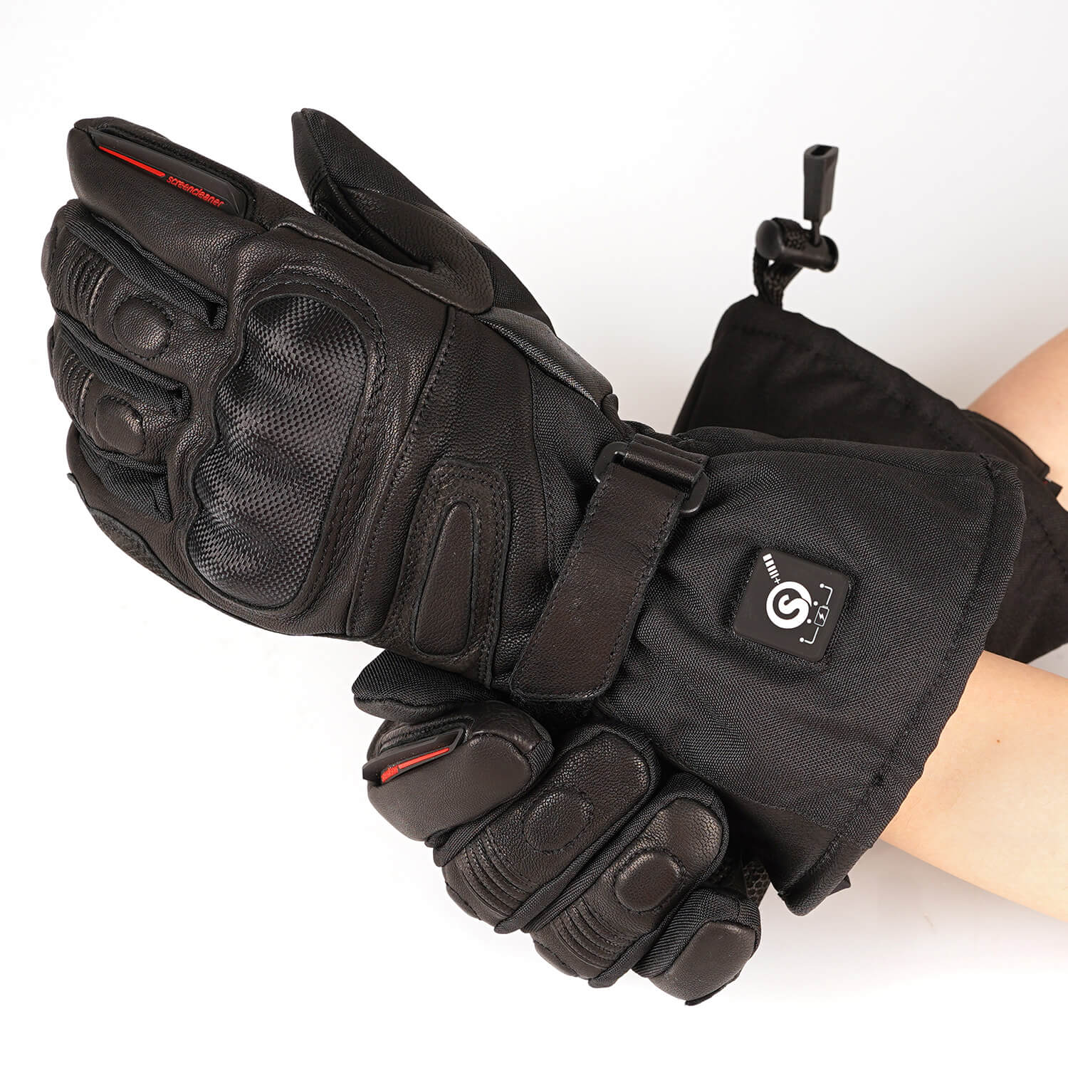 Waterproof Gloves with Carbon Fiber Protectors - Ideal for Motorcycles Julesroches