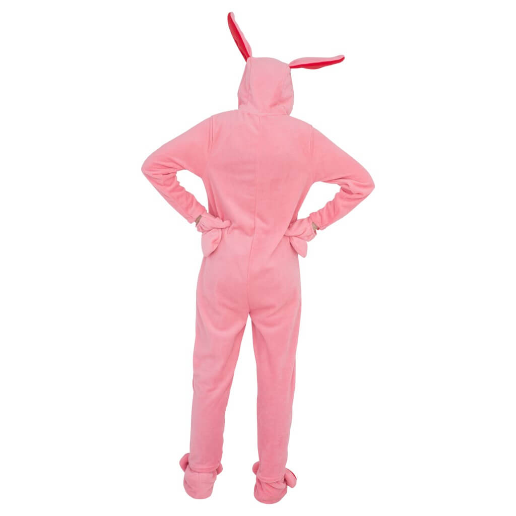 Women's Bunny Union Suit Pajamas Costume JulesRoche Zip-Up Hooded Julesroches