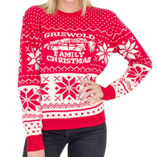 Women's Christmas Sweater JulesRoche Official Griswold Family Julesroches