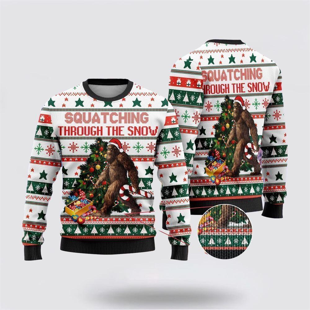 Women's Funny Ugly Christmas Sweater JulesRoche Classic Holiday Design Julesroches