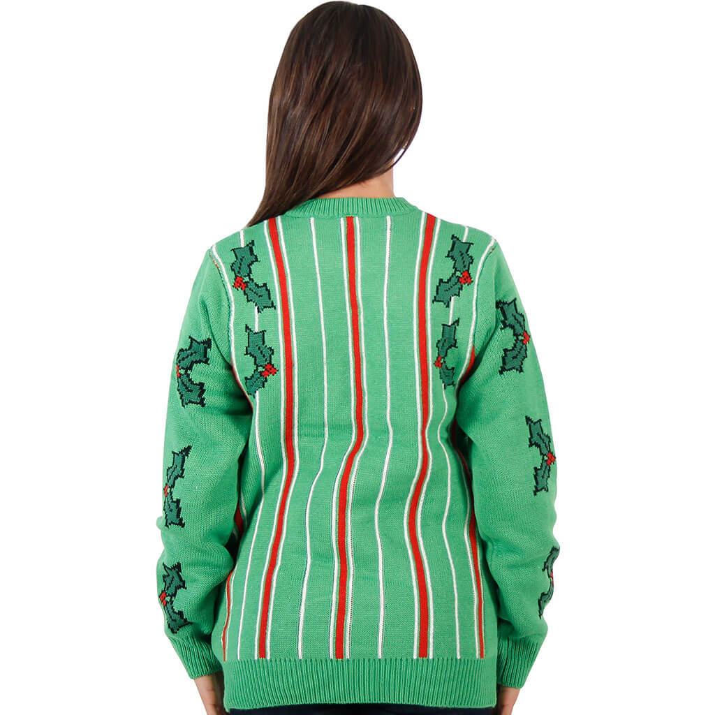 Women's LED Ugly Christmas Sweater JulesRoche Funny Holiday Pullover Julesroches