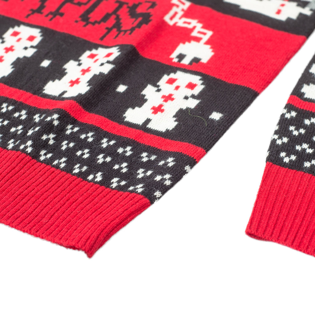 Women's Novelty Christmas Jumper Krampus Knit - JulesRoche Julesroches