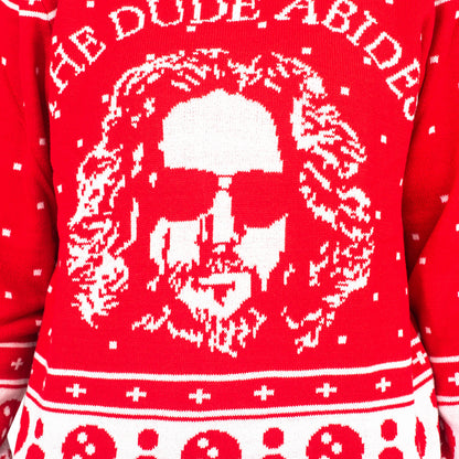 Women's The Big Lebowski Ugly Christmas Sweater by JulesRoche Julesroches