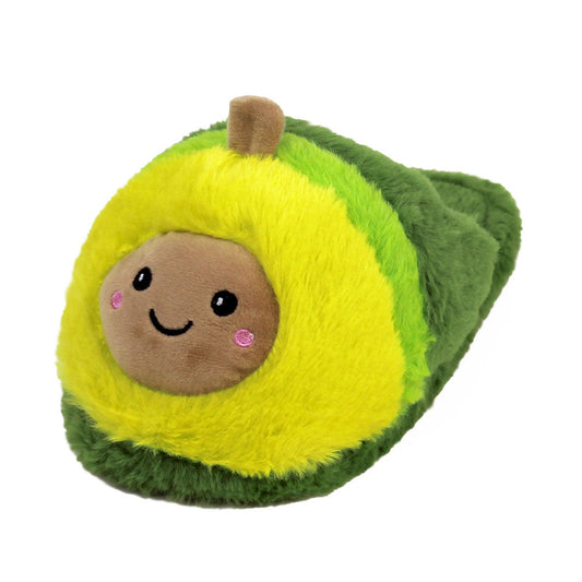 Novelty Slippers JulesRoche Fun Plush Avocado