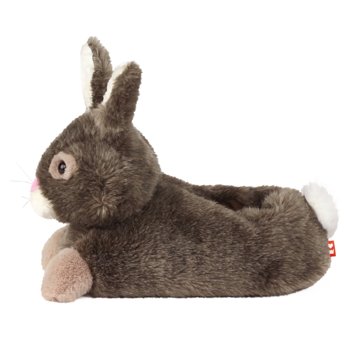 Brown Bunny Rabbit Foam Footbed Novelty Slippers