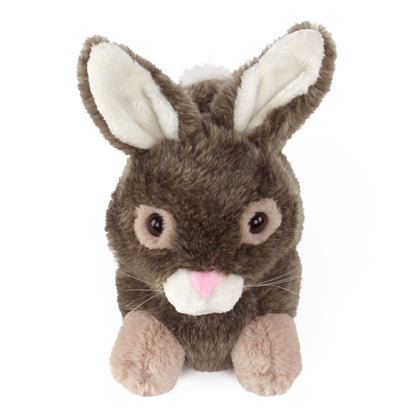 Brown Bunny Rabbit Foam Footbed Novelty Slippers