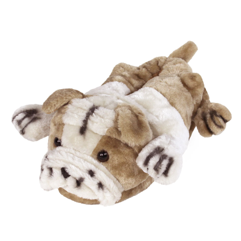 Bulldog Novelty Slippers JulesRoche Comfortable Dog Design