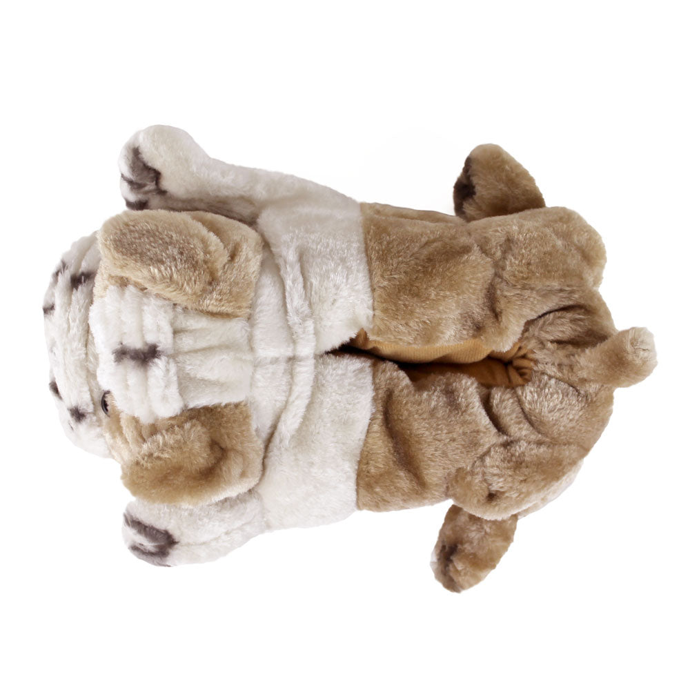 Bulldog Novelty Slippers JulesRoche Comfortable Dog Design