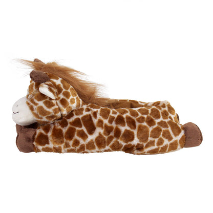 Novelty Giraffe Slippers JulesRoche Animal Design 9" Footbed