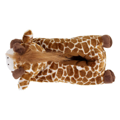 Novelty Giraffe Slippers JulesRoche Animal Design 9" Footbed